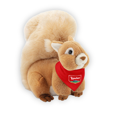 Peluche scoiattolo Trudi